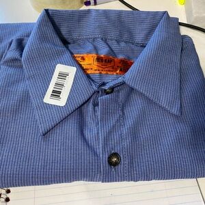 NWOT Men's Short Sleeve Industrial Work Shirt XL